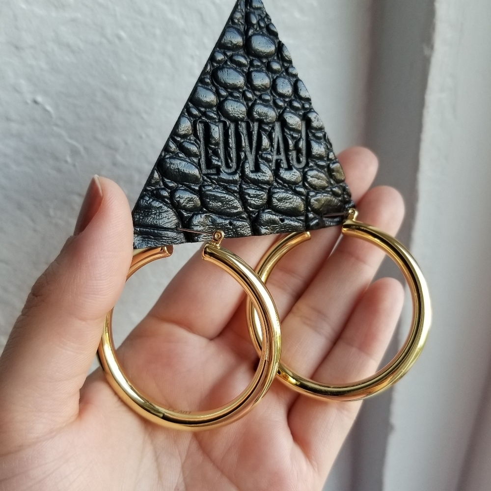 Hoop earrings